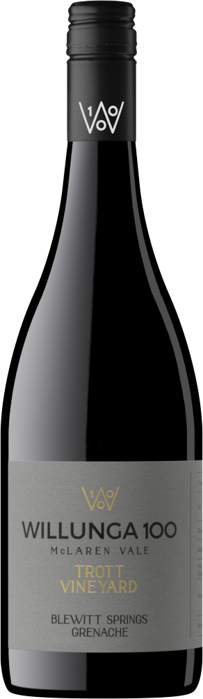 Willunga 100 Wines Trott Vineyard Blewitt Springs Grenache 2023 McLaren Vale